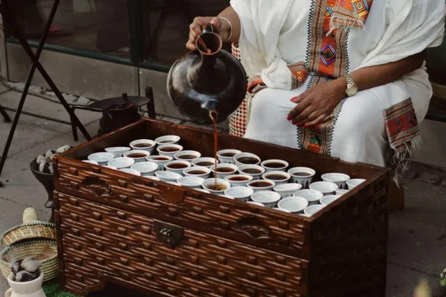 The Ritual Behind the Ethiopian Coffee Ceremony